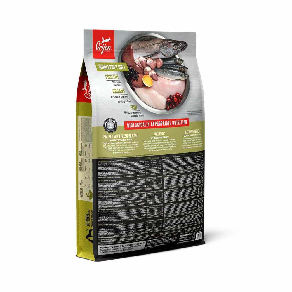 Orijen Senior Dog Whole Prey - Hondenvoer - 6 Kilogram - kip