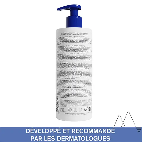 Uriage Baby 1st Óleo de Limpeza Suavizante e Anti-Irritação 500ml