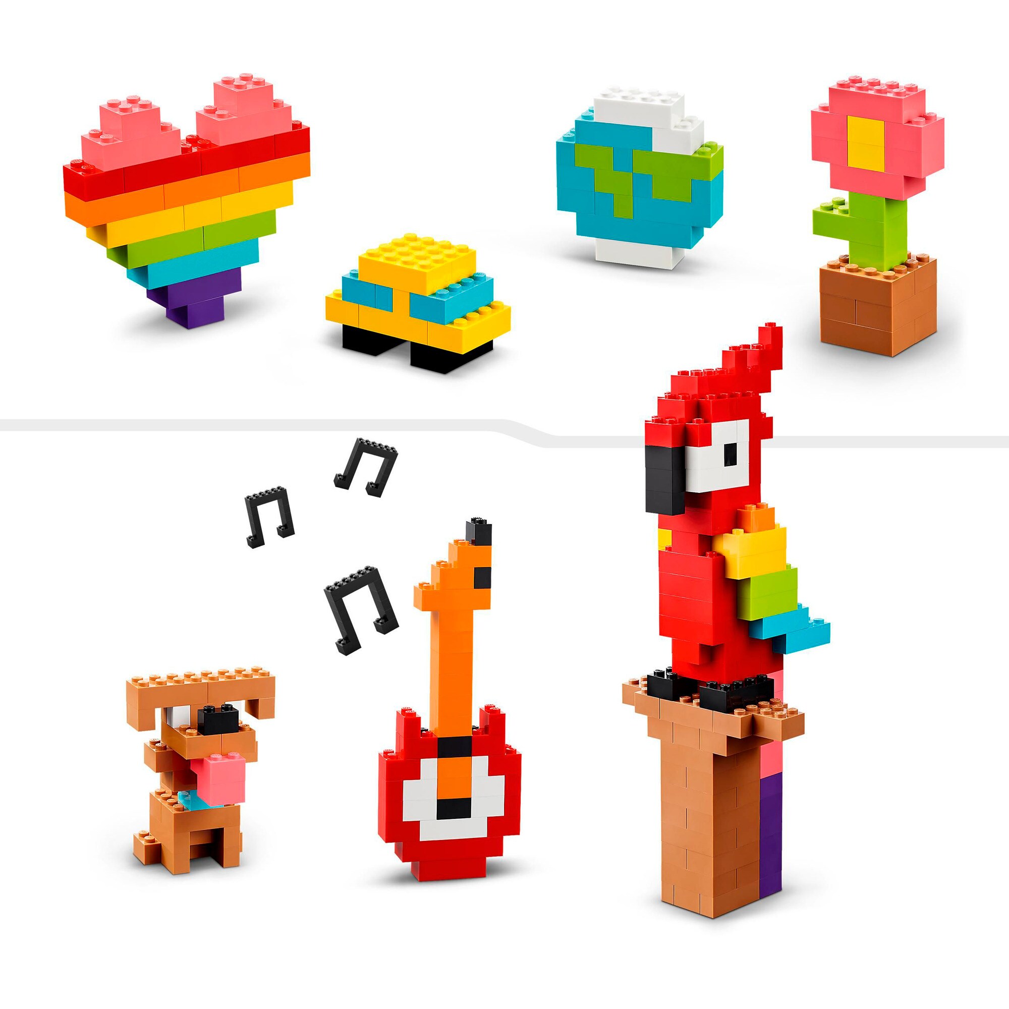 LEGO Konstruktionsspielzeug Classic Großes Kreativ-Bauset