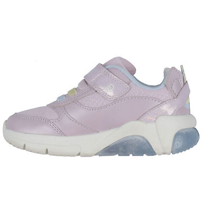 Geox Blinkschuhe - J Fadinlight - Lilac/Mehrfarbig