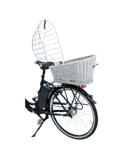 Trixie Fietsmand Voor Bagagedrager - Hondenfiets-accessoires - 35x49x55 cm Grijs