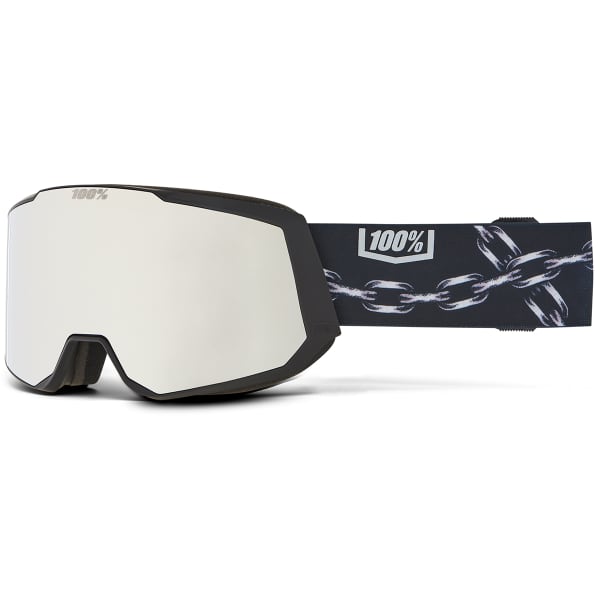 Masque de ski 100PERCENT SNOWCRAFT XL NICO PORTEOUS - MIRROR SILVER LENS