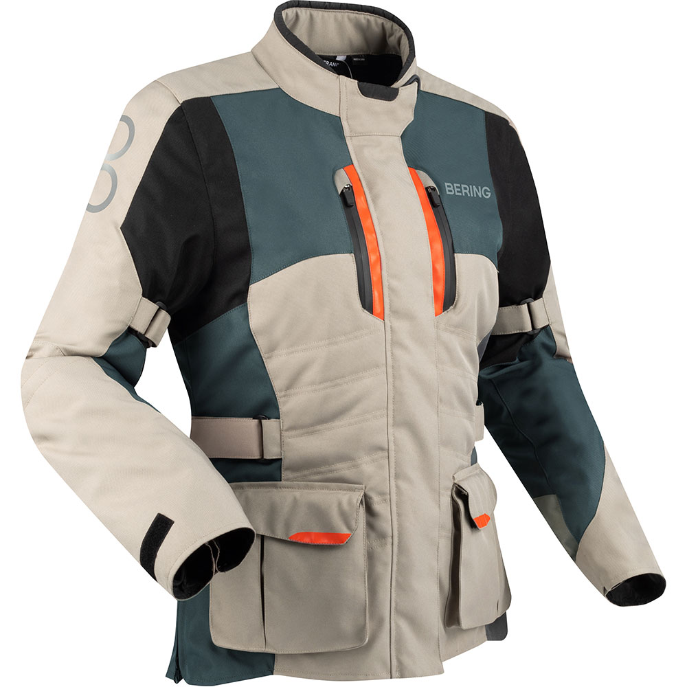 Bering - Veste femme Lady Siberia Beige / Gris / Orange
