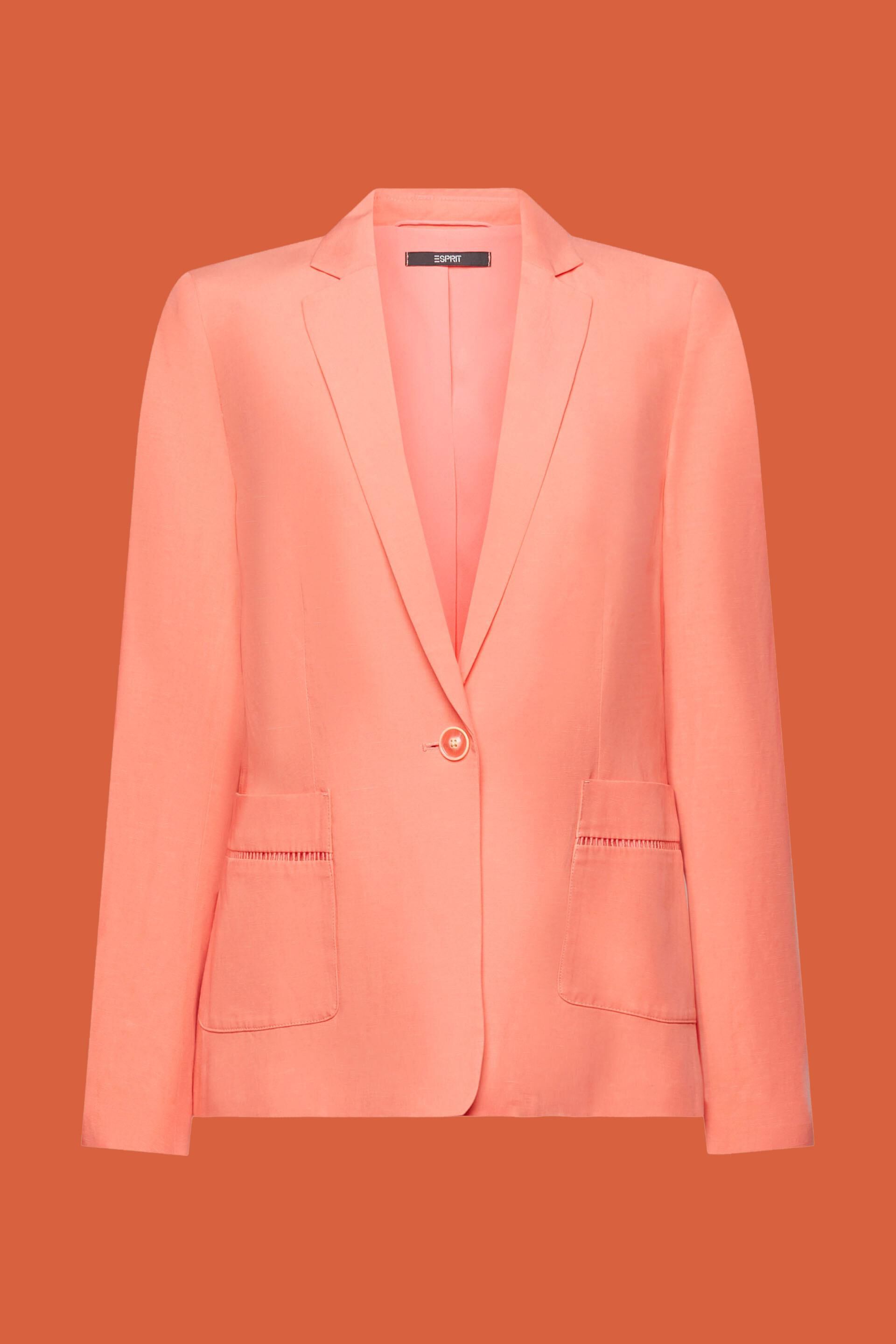 Blazer orné de dentelle aux fuseaux, TENCEL™
