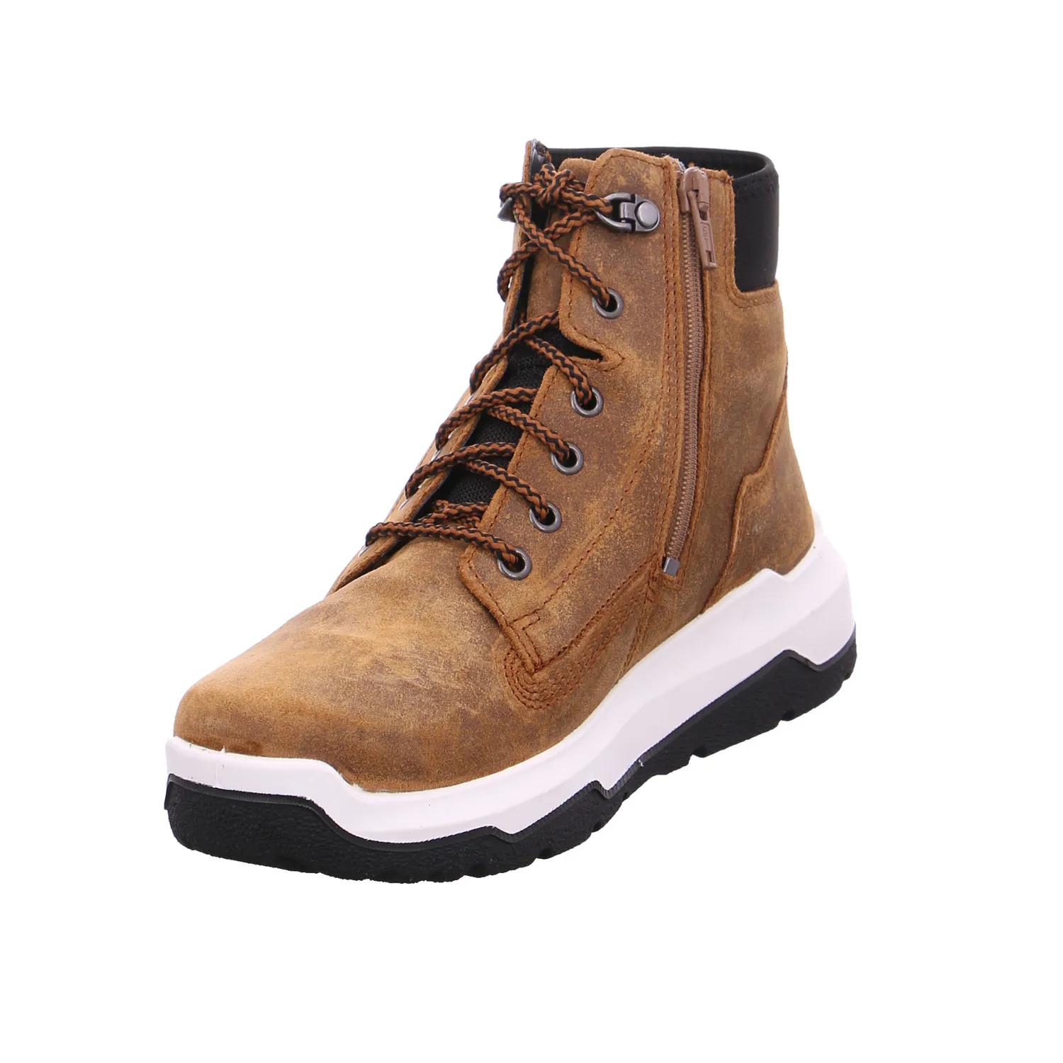 SUPERFIT Jungen-Winter-Bottine Mittelbraun Textil  Boot
