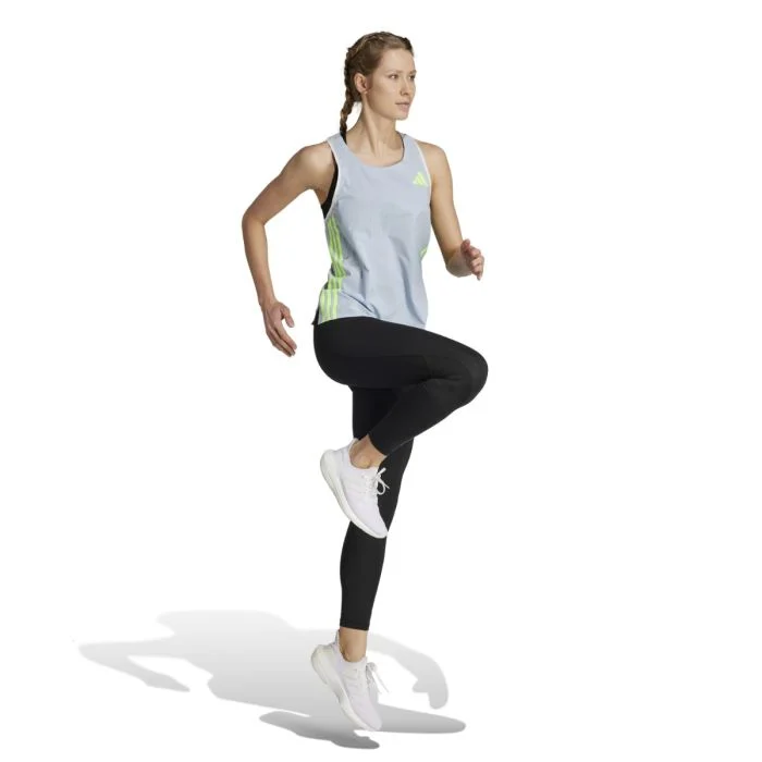 adidas Dame Singletter Promo Tank Blå