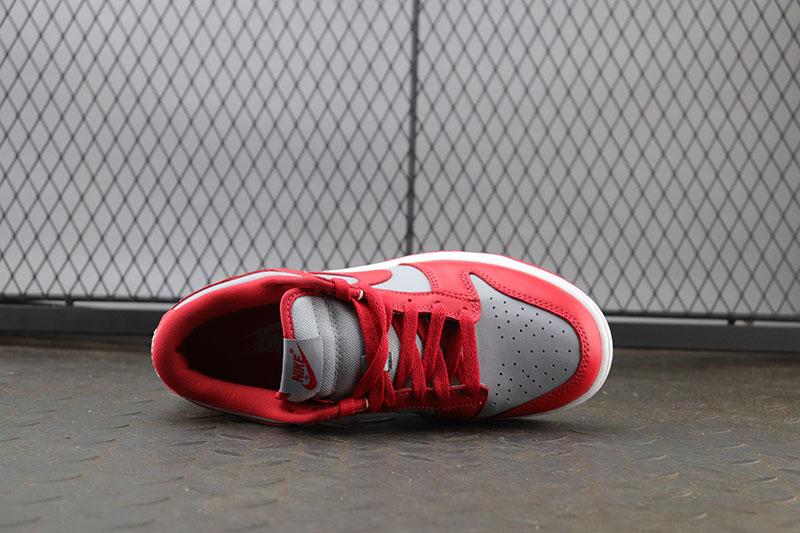 Nike Dunk Low Retro Medium Grey Varsity Red UNLV (2021)