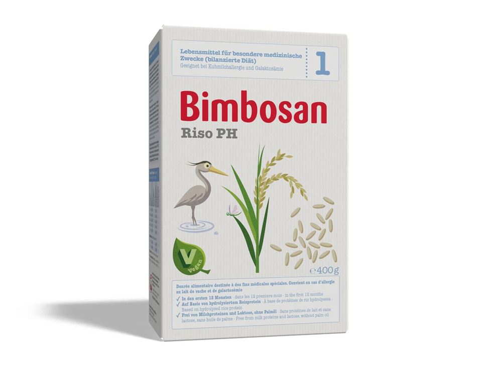 BIMBOSAN Riso PH<br>400 g, Pulver zur Herstellung einer Lösung zum Einnehmen