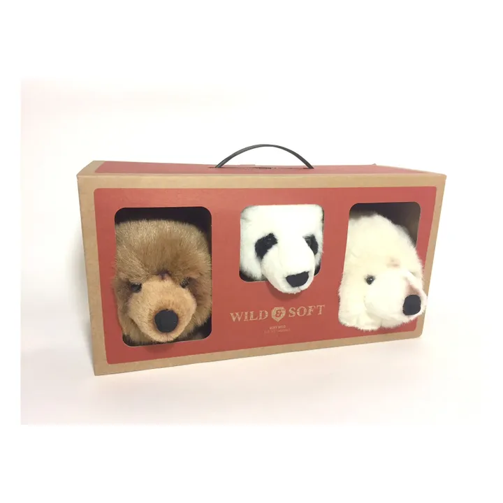 Wild & Soft Trophées Ours - Set de 3