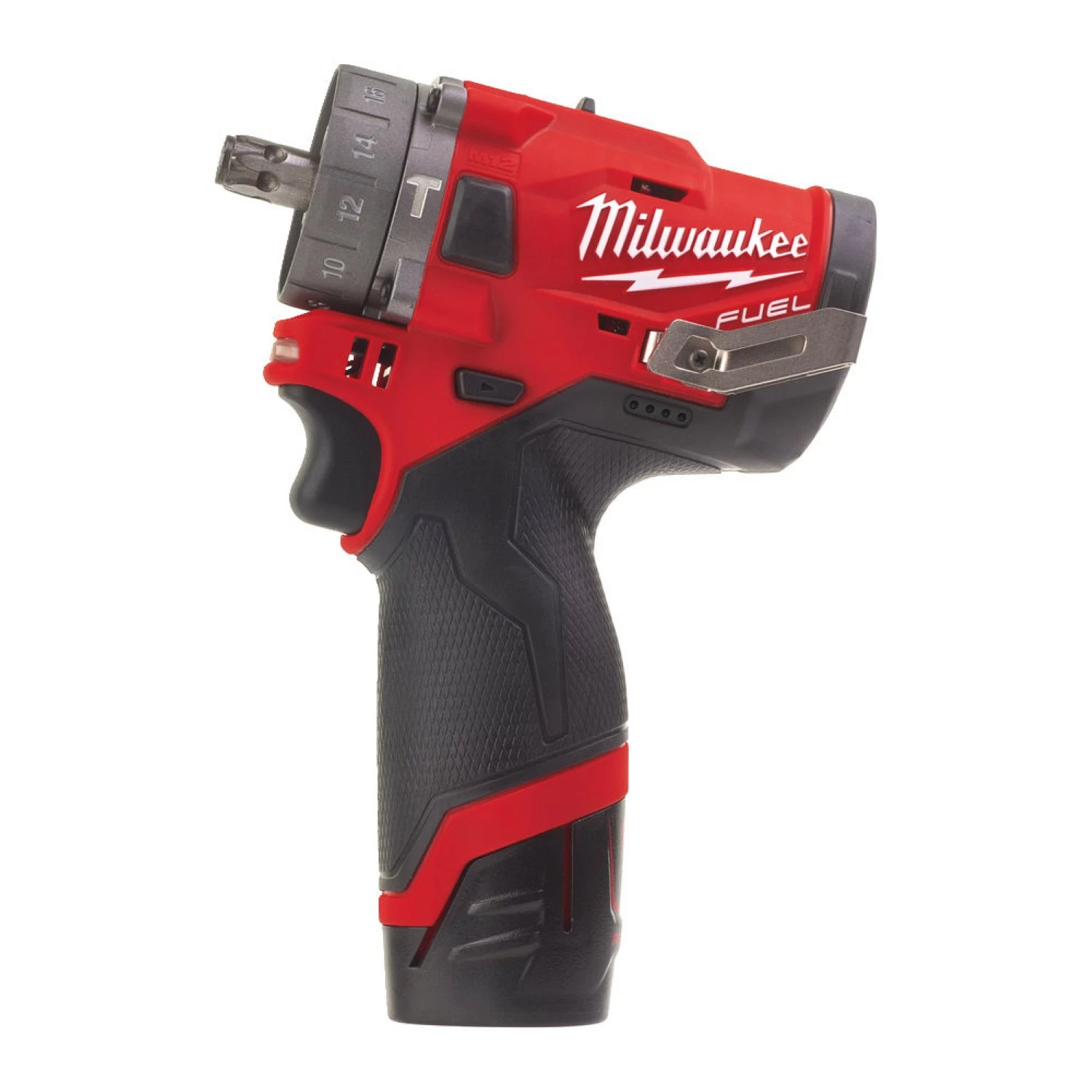 Milwaukee M12 FPDX-202X 12V Li-Ion accu Boor-/schroefmachine set (2x 2.0Ah accu) in HD-Box - koolborstelloos