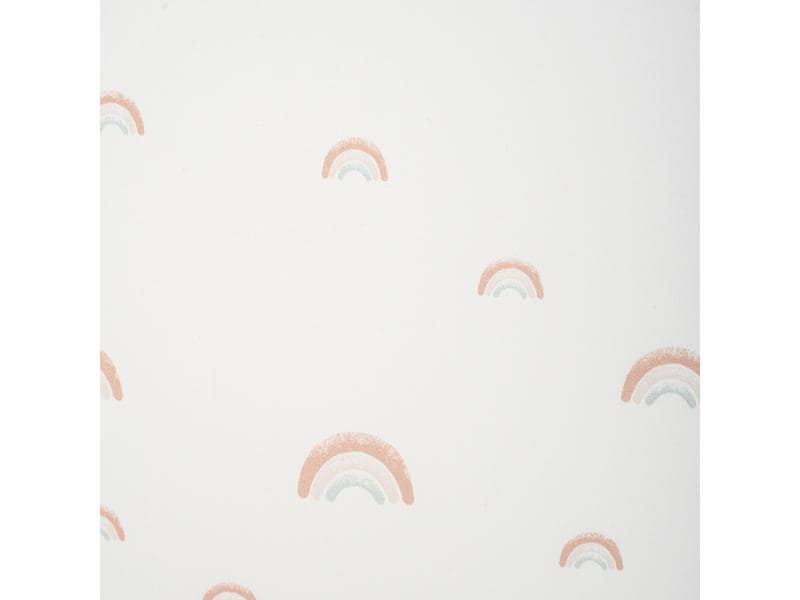 Julius Zöllner Nestschlange Organic Rainbow 180 cm Baby-Bettschlange mit Regenbogen-Motiv