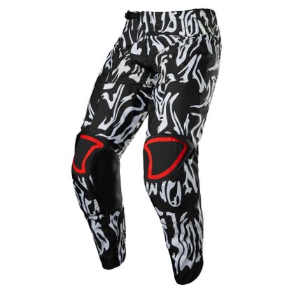 Pantalon cross Fox 180 PERIL - BLACK RED 2023 - Noir / Rouge
