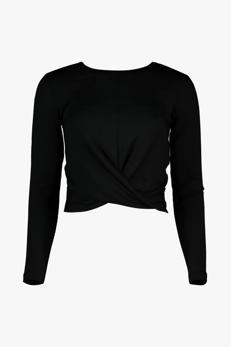 POWERZONE Yoga Crop Damen Longsleeve