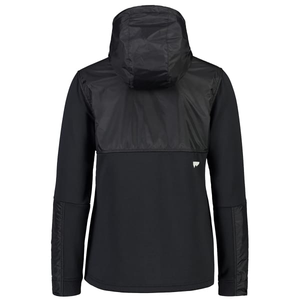 Veste polaire MONS ROYALE W DECADE MID HOODY BLACK