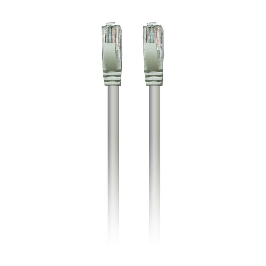 Textorm Câble RJ45 CAT 5E UTP (blanc) - 2 m