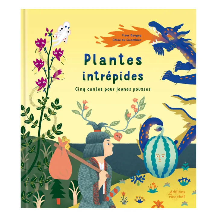 Ricochet Editions Livre Plantes intrépides