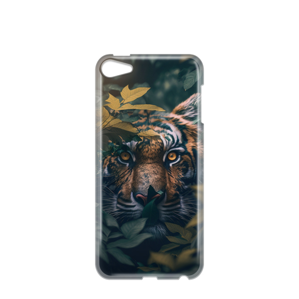 iPod Touch 7G Gummi Hülle Tiger 1 - Versch. Farben