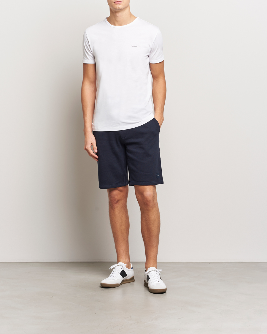 Paul Smith Artist Rib Sweatshorts Navy