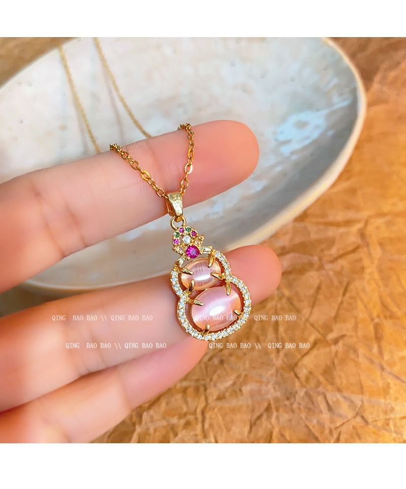 LIVSIA - CZ Calabash ketting