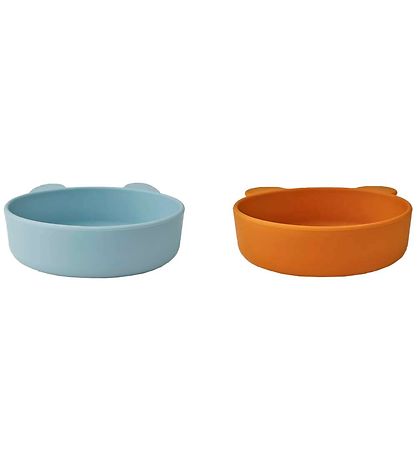Liewood Sk?le - Silikone - Vanessa - 2-pak - Sea Blue Mustard Mi