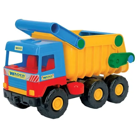 Wader Middle Truck Kipper mit arretierbarer Mulde, ca. 38 cm, 1 Stück, sortiert