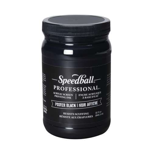 Speedball® Acryl-Siebdruckfarbe Poster Black
