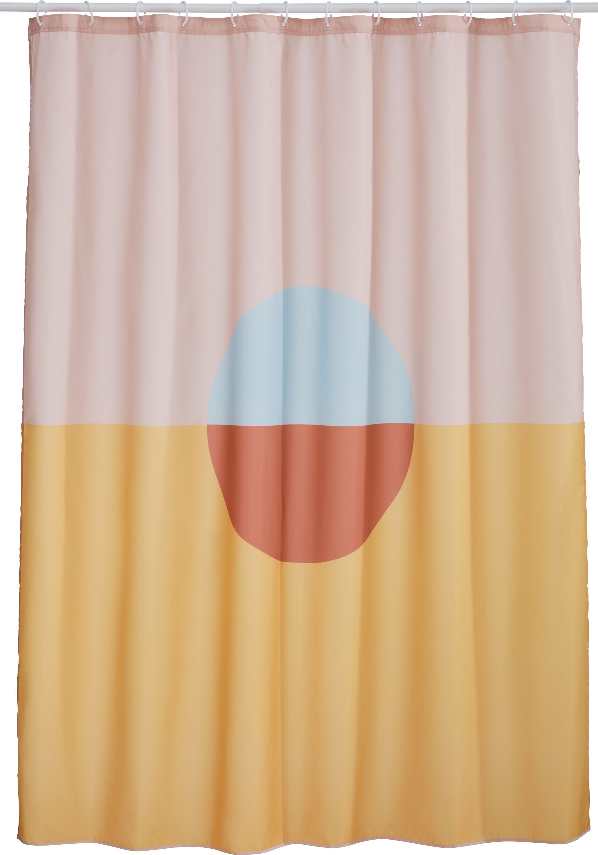 LOREA Duschvorhang - Multicolor / B: 180.0 cm x H: 200.0 cm