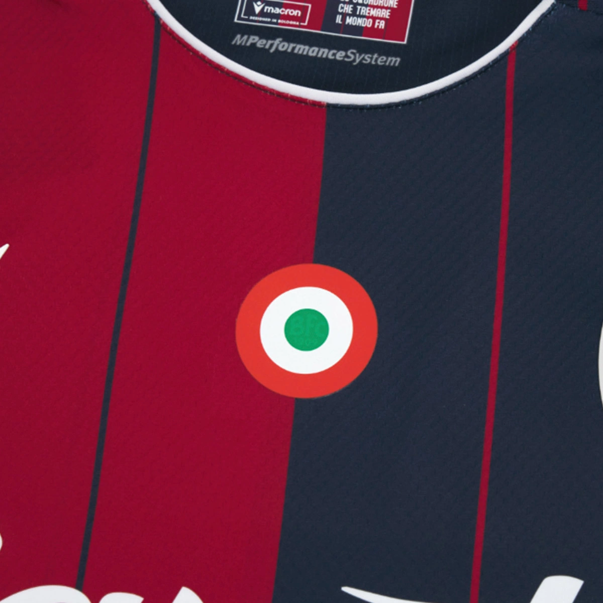 Camisola Macron Bologna Primeiro Equipamento 2025-2026