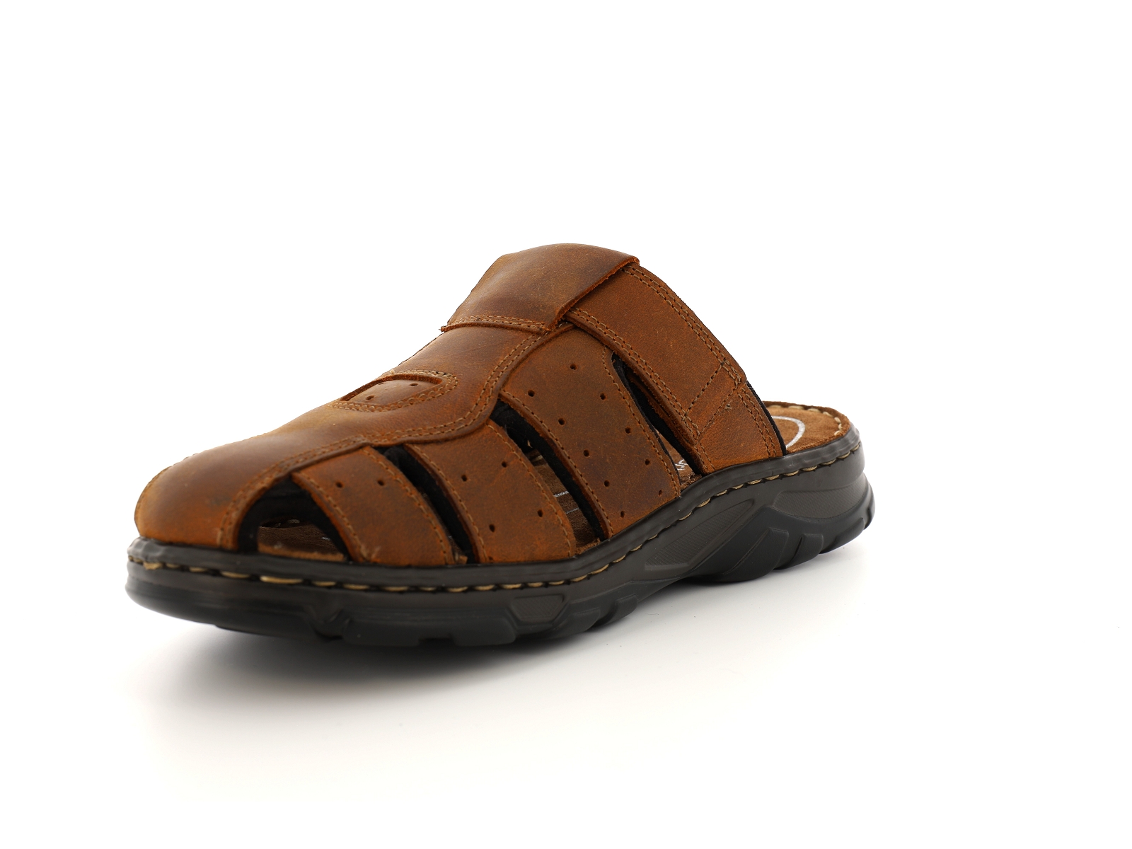 Tbs-JEROME Cuir gras Marron Moyen