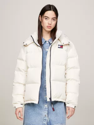 Jaqueta puffer Alaska com capuz