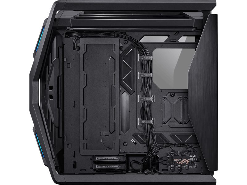ASUS ROG PC-Gehäuse ROG Hyperion GR701 BTF Schwarz Leistungsstarker Tower mit effizienter Kühlung und modernem Design