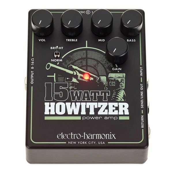 Electro Harmonix 15 Watt Howitzer Pedal Amp/Pre