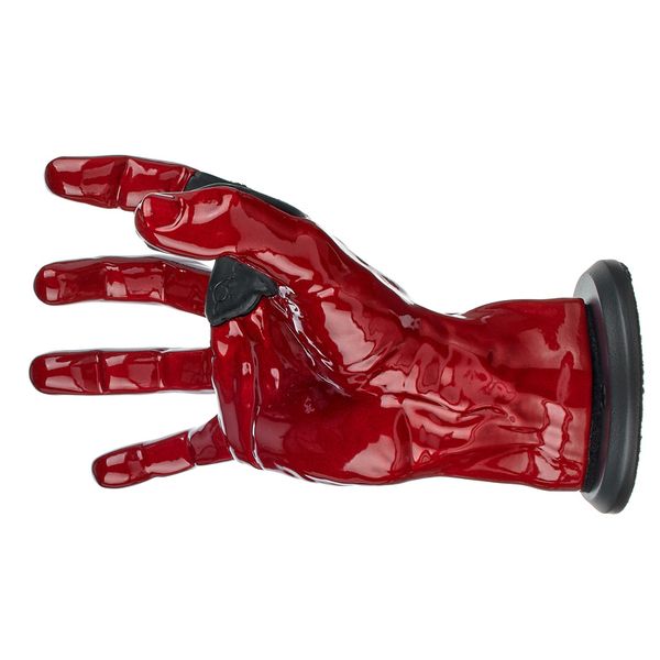Guitar Grip Male Hand Red Metallic Right