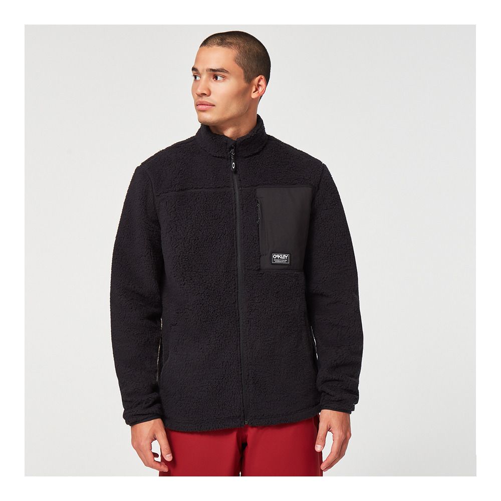Oakley MOUNTAIN FIRE SHERPA - Polaire Homme blackout