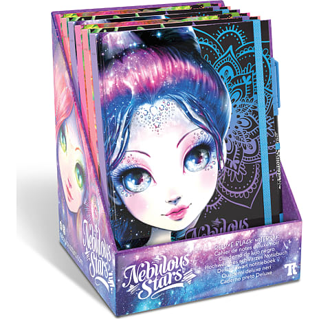 Nebulous star deluxe notesbog – flere varianter – assorteret