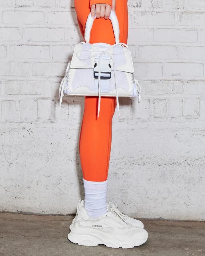 STEVE MADDEN Possession-E white Wit Kunststof Lage sneakers Dames