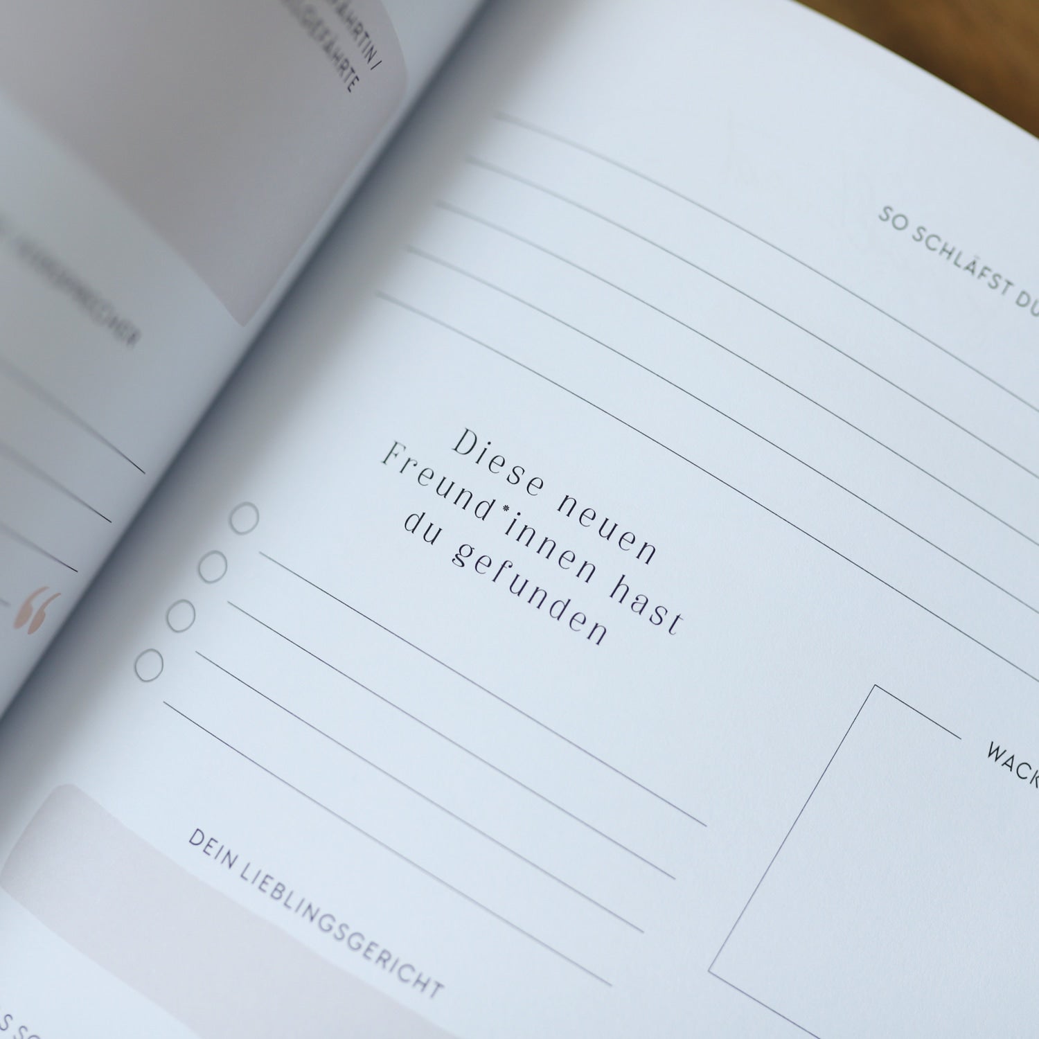 Tagebuch „Deine Kindheit