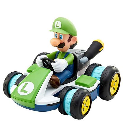Super Mario Fjernstyret Bil - Luigi