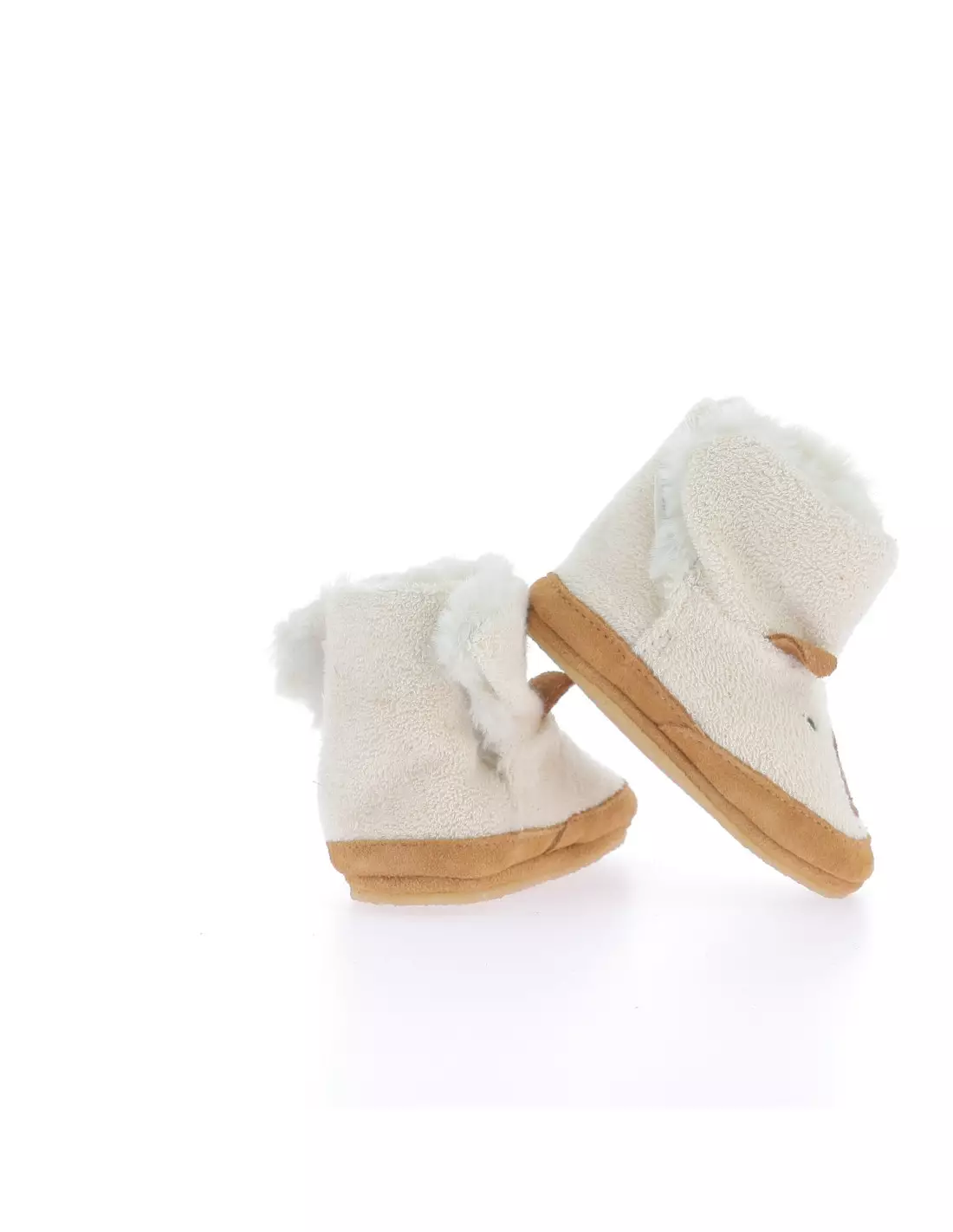 ROBEEZ ROB FURR - Pantoufles & chaussons Beigemarron