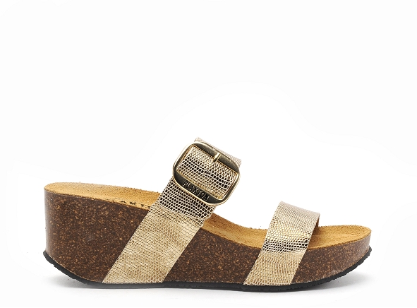 Plakton mules et sabots talons femme so rock 873004 or