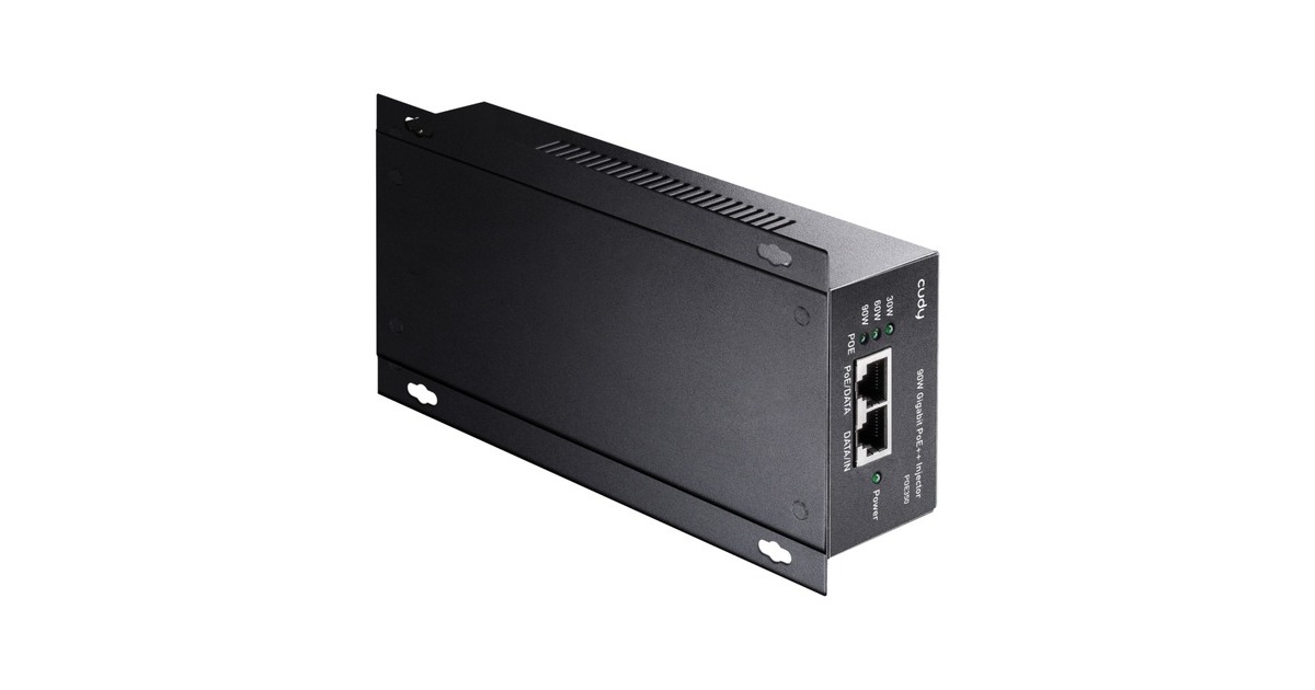 Cudy90W Gigabit PoE++/PoE+/PoE-Injector  (Zwart)
