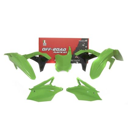 Kit plastiques R-tech 5 p vert-noir - Vert / Noir