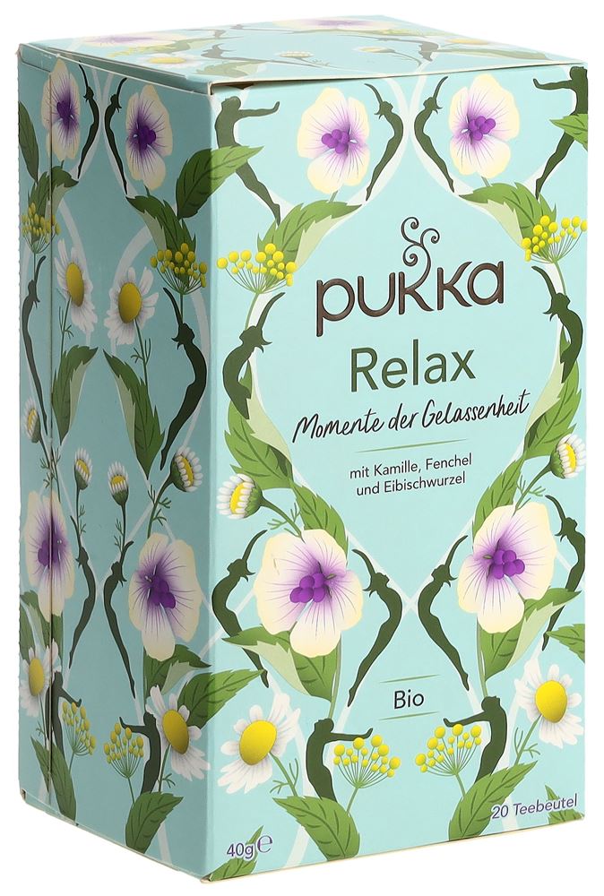 PUKKA Relax Tee Tees Bio deutsch Btl 20 Stk