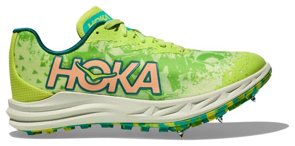 Chaussures d'Athlétisme Hoka Crescendo XC Vert Unisexe