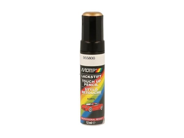 Lakstift - MoTip Pro touch up lakstift med pensel, bronze - 12ml