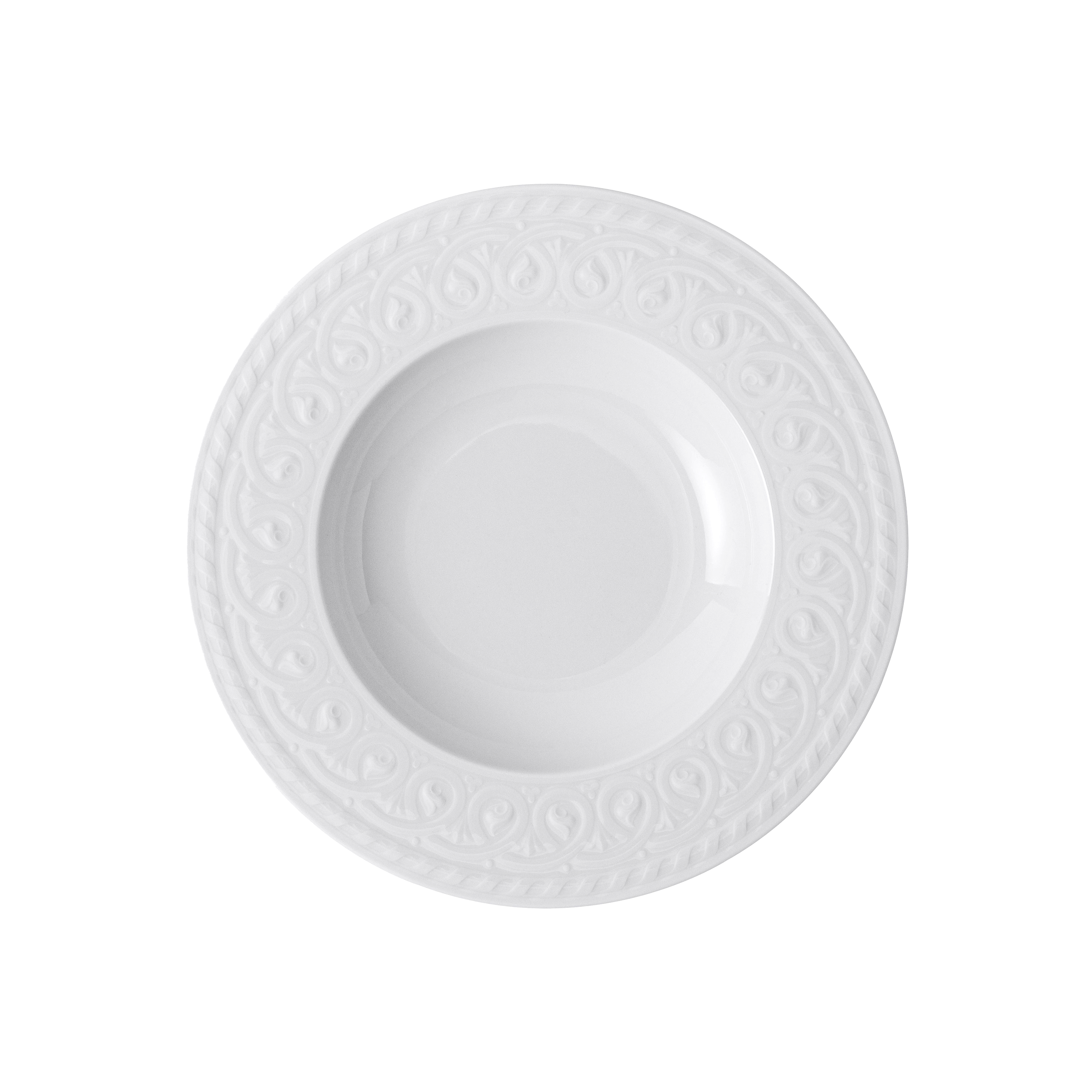 Cellini Soup bowl White, 9.6'', Premium Porcelain