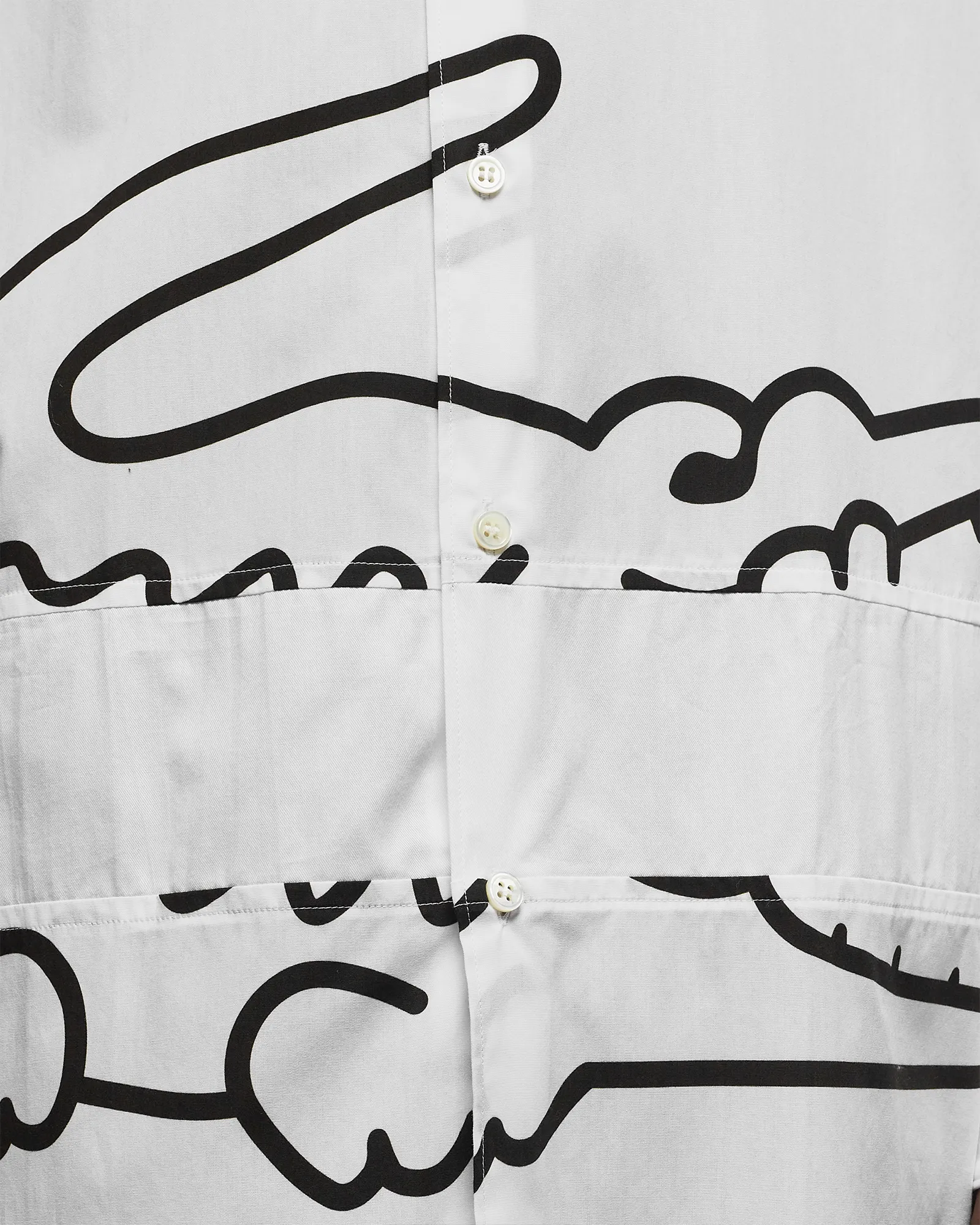 Comme des Garçons Shirt x LACOSTE SHIRT WOVEN