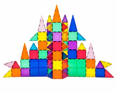 PicassoTiles Magnetisk Byggesett 101 Deler