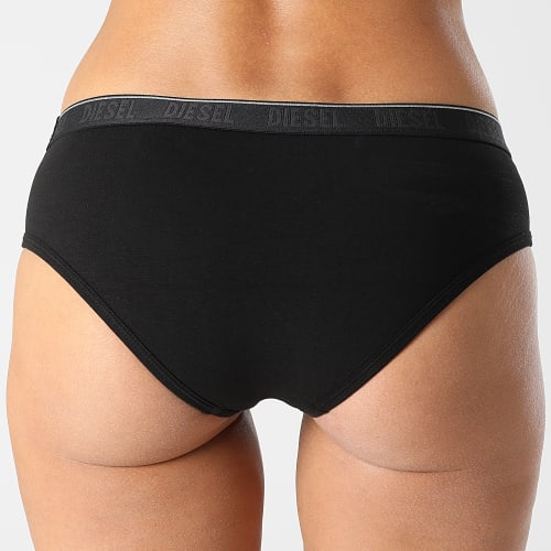 Lot De 3 Culottes Femme Oxys A04030-0KFAM Noir Noir Rouge