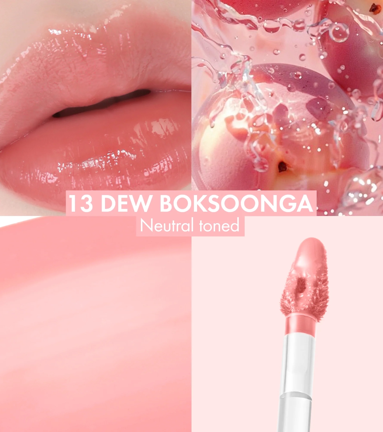 Amuse - Lip Tint Dew Tint - 13: Dew Boksoonga